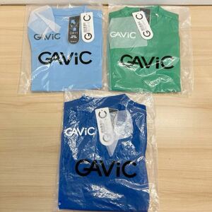 新品 GAViC(ガビック) Tシャツ ゲームトップ ボーイズ 120cm ライトブルー/グリーン/ブルー 3枚セット スポーツ スポーツウェア(81)