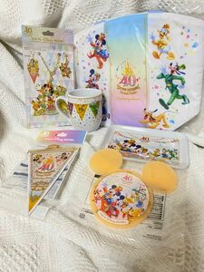 東京ディズニーランド　40周年　グランドフィナーレ　ガーランド　ランチケース　ドリームゴーラウンド　ディズニー　ディズニーシー