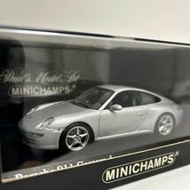 MINICHAMPS 1/43 PORSCHE 911 Carrera 4 Silver 2005 ミニチャンプス ポルシェ カレラ シルバー 997 ミニカー モデルカー_画像1
