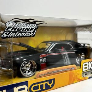 Jada toys DUB CITY 1/24 FORD MUSTANG BOSS 429 1970 BIGTIME MUSCLE フォード マスタング アメ車 ミニカー モデルカー