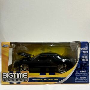 Jada toys BIGTIME MUSCLE 1/24 DODGE CHALLENGER SRT8 6.1 HEMI 2008 ダッジ チャレンジャー カスタム 完成品ミニカー モデルカー