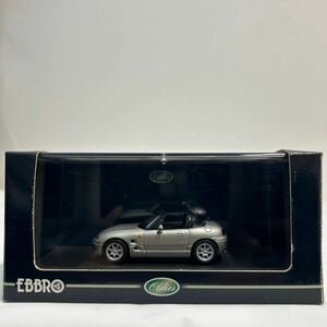 EBBRO 1/43 SUZUKI Cappuccino 1991 Silver エブロ スズキ カプチーノ シルバー ミニカー モデルカー