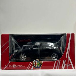 Alfa Romeo ディーラー特注 NOREV 1/43 Giulietta Black アルファロメオ ジュリエッタ ブラック カラーサンプル ミニカー モデルカー