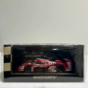 MINICHAMPS 1/43 TOYOTA GT-One #27 Le Mans 24h 1998 トヨタ GT1 LM ESSO 片山右京 鈴木 土屋圭市 TS020 ルマン 24時間レース ミニカー