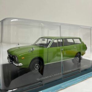 アシェット 国産名車コレクション 1/24 SUBARU LEONE ESTATE Van 4WD 1972 スバル レオーネ エステイト バン 完成品ミニカー モデルカー