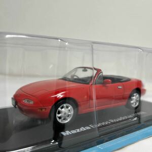 アシェット 国産名車コレクション #36 1/24 MAZDA EUNOS ROADSTER 1989 マツダ ユーノス ロードスター NA 完成品ミニカー モデルカー