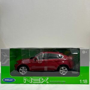 KYOSHO × WELLY 1/18 BMW X6 XDrive 50i Kyosho Welly NEX MODELS E71 миникар модель машина 