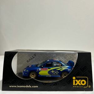 ixo 1/43 SUBARU IMPREZA WRC 2003 #7 Petter Solberg RAC Rally スバル インプレッサ P.ソルベルグ STI GDB ラリーカー ミニカー