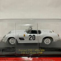 アシェット 公式フェラーリF1コレクション 1/43 Ferrari 250 California 24h Le Mans 1960年 #20 カリフォルニア GP マシン ミニカー_画像3