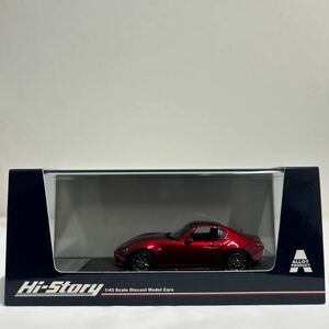 Hi-Story 1/43 MAZDA Roadster RF 2016 ハイストーリー マツダ ロードスター ND ソウルレッドプレミアムメタリック ミニカー モデルカー