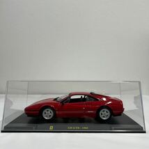 デアゴスティーニ レ・グランディ・フェラーリコレクション #24 1/24 FERRARI 328GTB 1985年 Red burago 完成品 ミニカー モデルカー_画像2