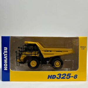 非売品 コマツ オリジナルミニチュア 1/87 KOMATSU HD325-8 DUMP TRUCK ダンプトラック 株主優待 ミニカー