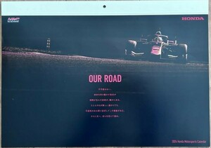 【未使用新品】2024 ホンダ HONDA レーシング カレンダー モータースポーツ F1 モトGP ダカールラリー インディカー スーパーGT 耐久 二輪