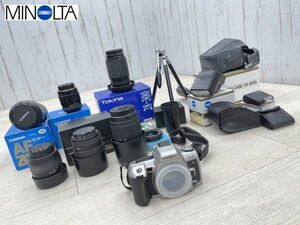 1円　MINOLTA α-Sweet 一眼レフ フィルムカメラ オートフォーカス Tokina COSINA SIGMA ズームレンズ 大量 まとめて ミノルタ 即日発送