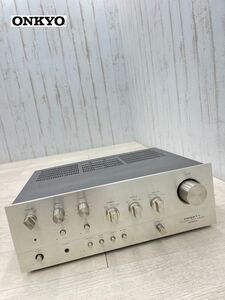 ONKYO プリメインアンプ Integra A-5 動作確認済 ステレオアンプ オンキョー INTEGRATED STEREO AMPLIFIER オーディオ機器 即日発送