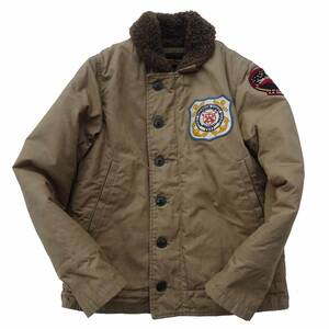  beautiful goods superior article Pherrow's[ Fellows ] N-1 deck jacket L.Pherrow Coastguard 13W-C-N1-E ( beige ) custom size 34
