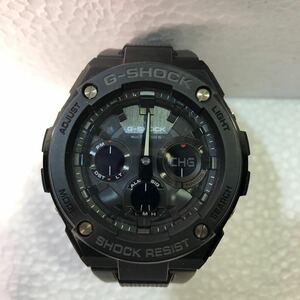 G-SHOCK CASIO カシオ 電波ソーラー ブラック 腕時計 GST-W100G