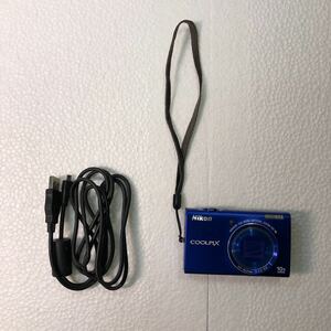 Nikon COOLPIX ニコン コンパクトデジタルカメラ クールピクス デジタルカメラ デジカメ 青　S6200