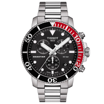 ほぼ新品 ティソ 腕時計 TISSOT シースター 1000 クロノグラフ T120.417.11.051.01 メンズ_画像4