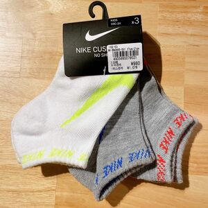 新品☆NIKE ナイキ ソックス 靴下 17〜21cm 3足セット キッズ 子供