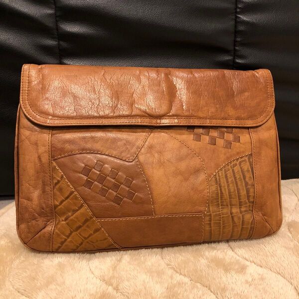 早い者勝ち!! レトロ セカンドバッグ 中古品