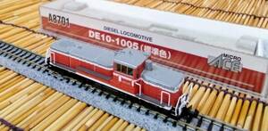 ▼MICROACE-A8701▼DE10-1005/標準色/1両/廃車後に神岡鉄道に譲渡されKMDE101になった機体/中古