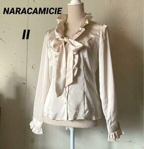 NARACAMICIE　ナラカミーチェ★ボウタイ フリル ブラウス　リボン