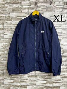 XL HELLY HANSEN ヘリーハンセン ネイビー ナイロン ジャケット ナイロンジャケット アウター