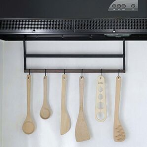 レンジフードフック キッチンツールフック レンジフード用 木製