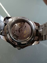 Orient Star オリエントスター　自動巻き　Automatic　パワーリザーブ　裏スケ　黒文字盤　ワールドタイム　FA04-C0 稼働品_画像6