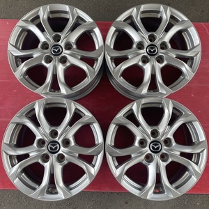 【純正品4本セット】マツダ　CX-3純正アルミホイール　16×6.5　114.3-5H　IN50　ハブ径67mm