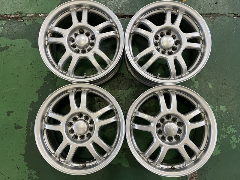 ★中古アルミホイール★ENKEI　EJS★16&#215;7.0J　100/114.3　10H　IN48　ハブ径73ｍｍ　4本セット★ミニバン等に