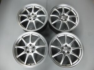 【中古】DIOS ES9 17×7.0 100-5+50 ハブ径67mm ☆プリウス・86・インプレッサ等に☆4本セット！