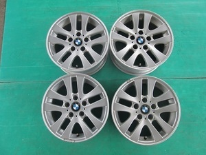 【純正品4本セット】BMW　１シリーズ　E87純正アルミホイール　16×7.0J　120-5Ｈ　IN34　ハブ径72.6mm　