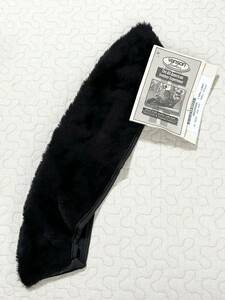 Новый/неиспользованный ★ Vanson/Banson Furs воротник Mouton Boa кожа Black 36 65210D26