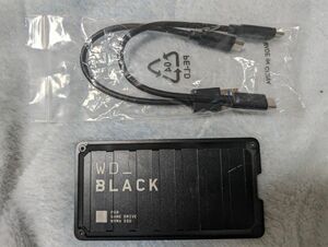 1TB★ウエスタンデジタルポータブルSSD WD_BLACK P50 Game Drive SSD PORTABLEゲーミング