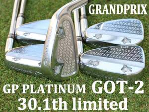 【激レア 地クラブ】 グランプリ　GP PLATINUM GOT-2　DG S200　5-9,P　6本セット　メンズアイアン　右　GRAND PRIX　30.1th limited