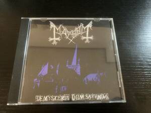 MAYHEM DE MYSTERIIS DOM SATHANAS CD ブラックメタル メイヘム Black metal 歌詞付き