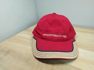 当時物　レトロ　ポルシェ　PORSCHE　DESIGN　キャップ　帽子　車　ブランド　ファッション　ノベルティ　自動車メーカー　U