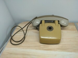 当時物　昭和レトロ　National　内線電話機　ヴィンテージ　ジャンク　インテリアに　ナショナル　電話機　飾り物　置物　G