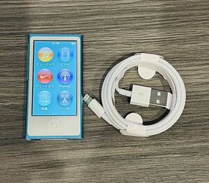 iPod nano 第7世代　16GB ブルーMD477J 送料無料　Apple アイポッド 