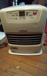  prompt decision * Dainichi kerosene fan heater FW-3218NE 5L blue heater 2019 year made warm white * operation goods first come, first served 