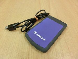 送料無料■動作確認済 Transcend トランセンド StoreJet ポータブル外付けHDD 1TB A6235 1593■