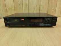 動作確認済■SONY ソニー COMPACT DISC PLAYER CDプレーヤー CDデッキ リモコン欠品 CDP-750■_画像4