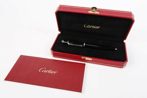 【美品】Cartier カルティエ ディアボロ ボールペン サファイア 小物 雑貨【PU78】