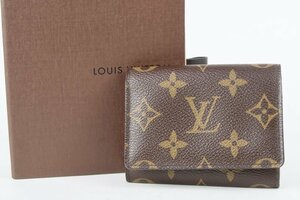 【超美品】LOUIS VUITTON ヴィトン アンヴェロップ・カルト ドゥ ヴィジット 名刺入れ パスケース モノグラム 【PV84】