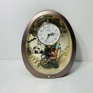 スモールワールド 時計 リズム時計 からくり時計 置き時計