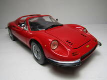 Ferrari DINO 1/18 フェラーリ ディーノ レッド ディノ Rosso 246GTS V6 マテル Hotwheels製 美品 ディーノ 206 246 ENZO ピニンファリーナ_画像5