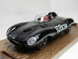 Jaguar 1/43 ジャガー GB D-Type レコードカー D Type Dタイプ 1960 ボンネビル スピード レコード 当時物 brumm Made in Italy イタリア製
