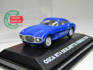 Mille Miglia ミッレ ミリア 1000 1/64 OSCA MT4 BERLINETTA VIGNALE 1952 ジョヴァンニ ミケロッティ ルマン24 美品 MT4 マセラッティV4